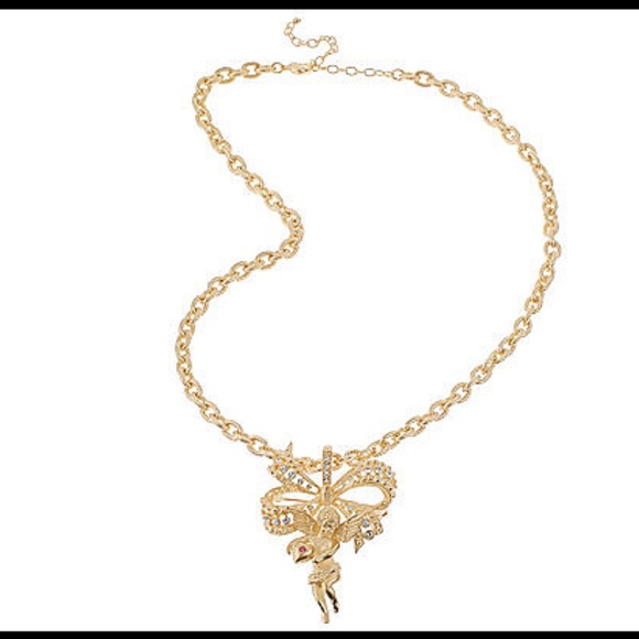 Jacqueline Kennedy Victorian Angel Pin/Pendant